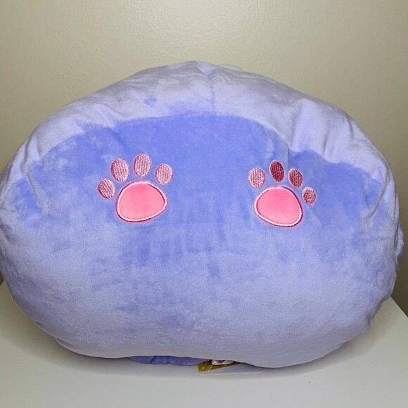 NWT JUMBO Koroneko Purple Cat 16” Plush, Soft & Squishy Light Violet Kitty - Picture 2 of 8